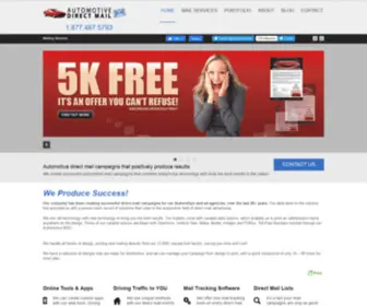 Automotivedirectmailers.com(Automotivedirectmailers) Screenshot
