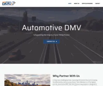 Automotivedmv.com(Automotive DMV) Screenshot