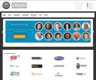 Automotiveexecutives.com(Automotive Executives Association) Screenshot