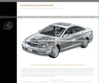 Automotiveillustrations.com(Automotive illustration by KHI) Screenshot