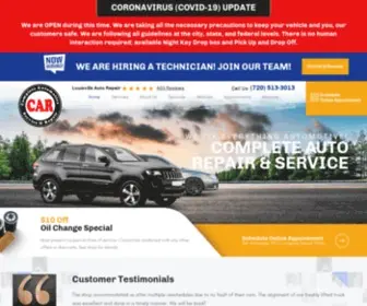 Automotivelouisville.com(When your vehicle) Screenshot