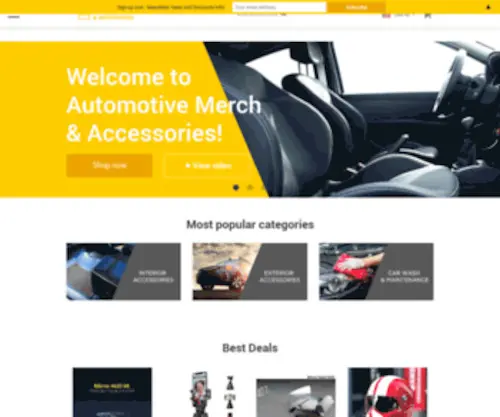 Automotivemerch.com(Automotive Merch & Accessories) Screenshot