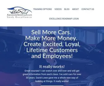 Automotivesalescoach.com Screenshot