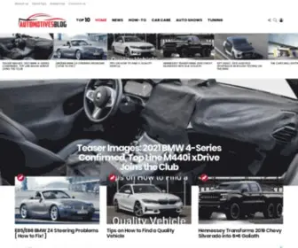 Automotivesblog.com(Auto blog) Screenshot