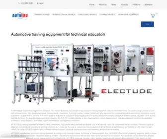 Automotivetrainingequipment.com(Automotive educational equipment) Screenshot