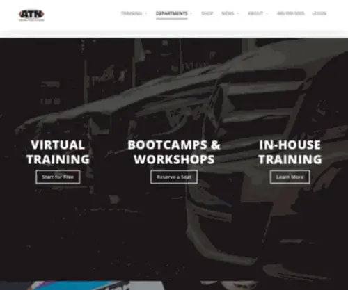 Automotivetrainingnetwork.com(Automotive training network) Screenshot