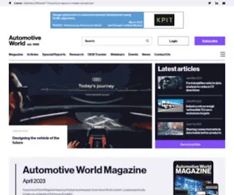 Automotiveworld.com(Automotive World) Screenshot
