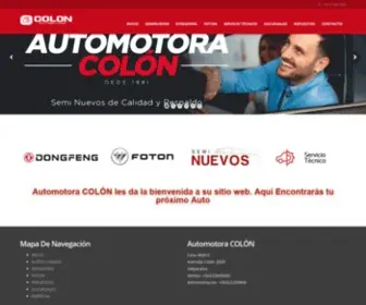 Automotoracolon.com(Automotoracolon) Screenshot