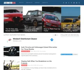 Automotorblog.com(Daily news on cars and motorcycles) Screenshot