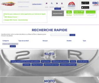 Automotostop.com(Site officiel EBC BRAKES en France) Screenshot
