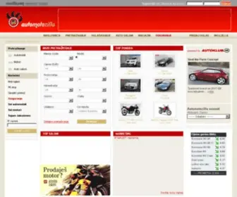 Automotozilla.com(Oglasnik rabljenih automobila) Screenshot