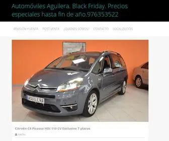 Automovilesaguilera.com(Automóviles Aguilera) Screenshot