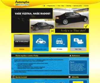 Automycka-Legend.cz(Naše automyčka na Vinohradské ulici nabízí kompletní péči o vaše auto) Screenshot