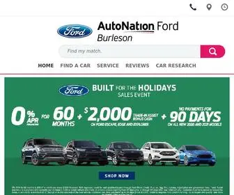 Autonationfordburleson.net(2024 For Sale in Burleson TX) Screenshot