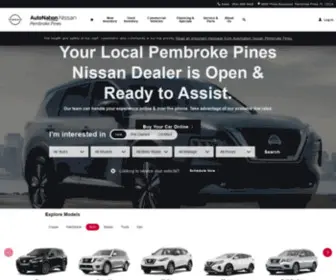 Autonationnissanpembrokepines.com(AutoNation Nissan Pembroke Pines) Screenshot