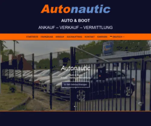 Autonautic.nl(Autonautic gebruikte auto's in Kleef) Screenshot