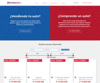 Autonegocialo.cl(Compra y vende tu auto sin salir de casa) Screenshot