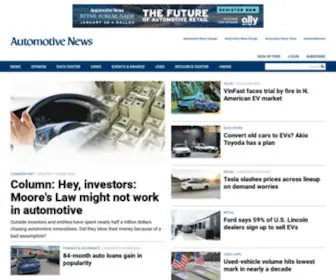 Autonews.com Screenshot