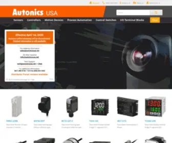 Autonicsonline.com(Autonics Online Store) Screenshot