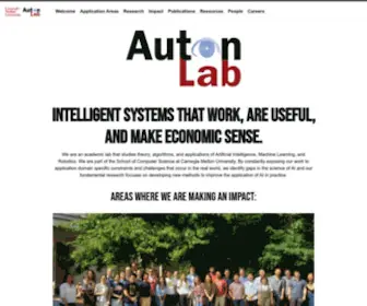 Autonlab.org(Auton Lab) Screenshot