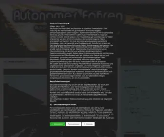 Autonomes-Fahren.de(Autonomes Fahren) Screenshot