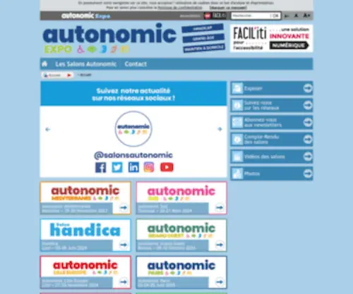 Autonomic-Expo.com(Grand âge) Screenshot