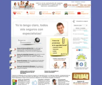 Autonomosegur.com(Seguros) Screenshot