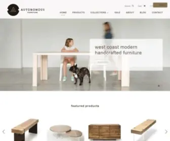 Autonomousfurniture.com(Wooden Furniture) Screenshot