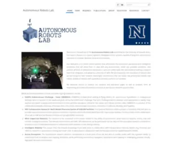 Autonomousrobotslab.com(Autonomous Robots Lab) Screenshot