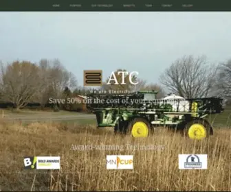 Autonomoustractor.com(Autonomous Tractor Corporation) Screenshot