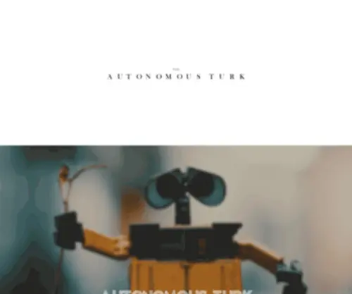 Autonomousturk.com(Autonomous Turk) Screenshot