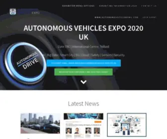 Autonomousvehicles-Expo.co.uk(UK's Leading Autonomous Vehicle Show) Screenshot