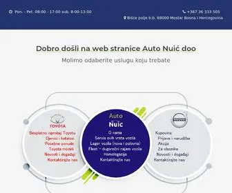 Autonuic.ba(AutoNui) Screenshot