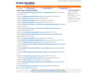 Autonz.com(Free Auto Classifieds) Screenshot