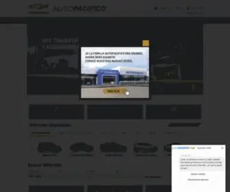 Autopacificochevrolet.co(Carros nuevos y usados) Screenshot