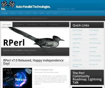 Autoparallel.com(Auto-Parallel Technologies, Inc) Screenshot