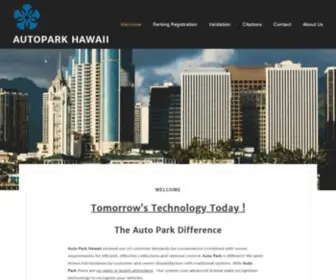 Autoparkhawaii.com(Community Parking needs fulfilled) Screenshot