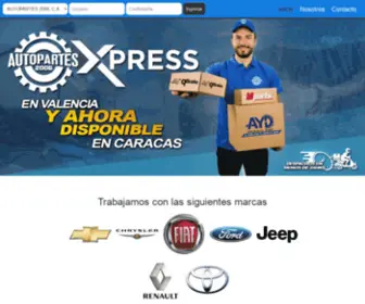 Autopartes2006.com.ve(Autopartes 2006) Screenshot