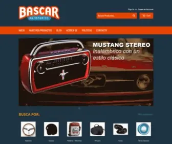 Autopartesbascar.com(Bascar Autopartes y Accesorios Importados) Screenshot