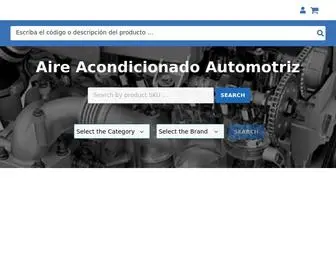 Autoparteschacao.com(Distribuidora Chacao XXI) Screenshot