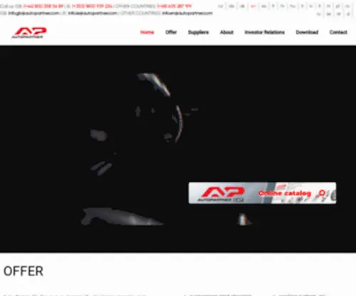 Autopartner.com(Auto partner) Screenshot