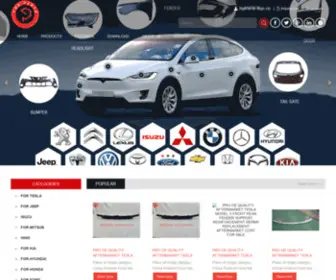 Autoparts-BH.com(TESLA BODY KITS MANUFACTURE) Screenshot