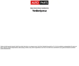 Autoparts.com.tr(Auto Parts) Screenshot