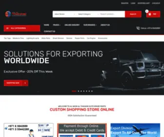 Autopartsemirates.com(Al Thahabi Auto Spare Parts) Screenshot