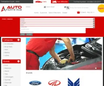 Autopartshub.in Screenshot