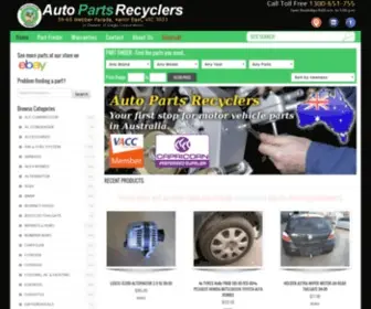 Autopartsrecyclers.net.au(Auto Parts Recyclers) Screenshot