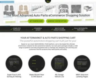 Autopartsshoppingcart.com(Auto Parts Shopping Cart) Screenshot