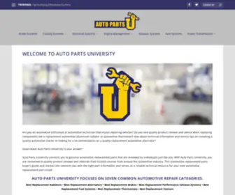 Autopartsu.com(Auto Parts University) Screenshot