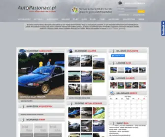 Autopasjonaci.pl(Vortal pasjonatów motoryzacji) Screenshot