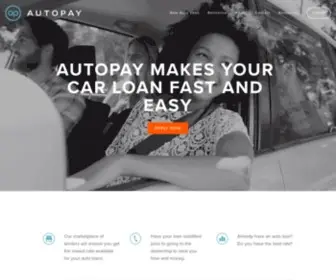 Autopay.com(Sell bulk auto loans) Screenshot
